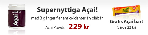 Gratis Acai bar!